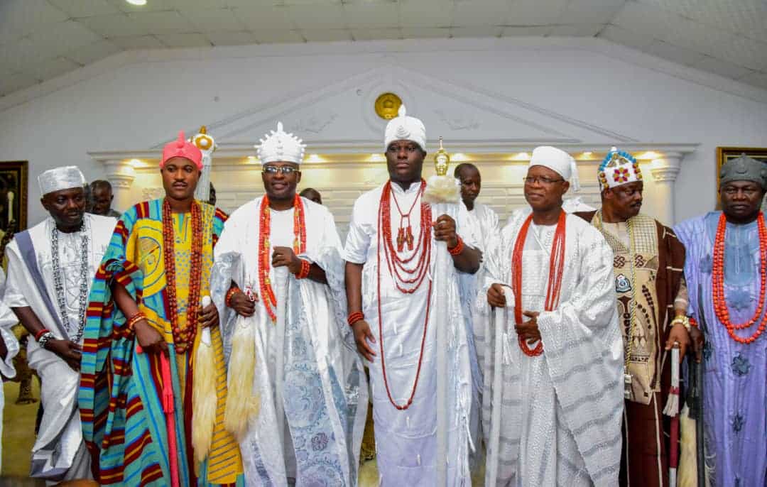 Ooni Of Ife, Yoruba Obas Names Preferred Candidate After Meeting Peter Obi, Atiku, Tinubu