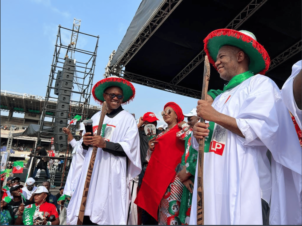 'Eko Oni Baje' - Peter Obi Reacts To Turnout At LP Presidential Rally In Lagos