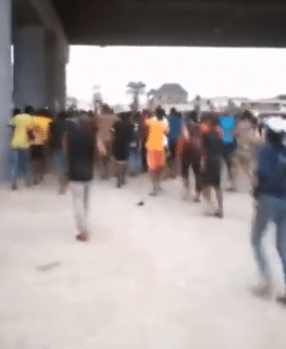 #NigeriaDecides2023: Peter Obi's Supporters Protest In Asaba