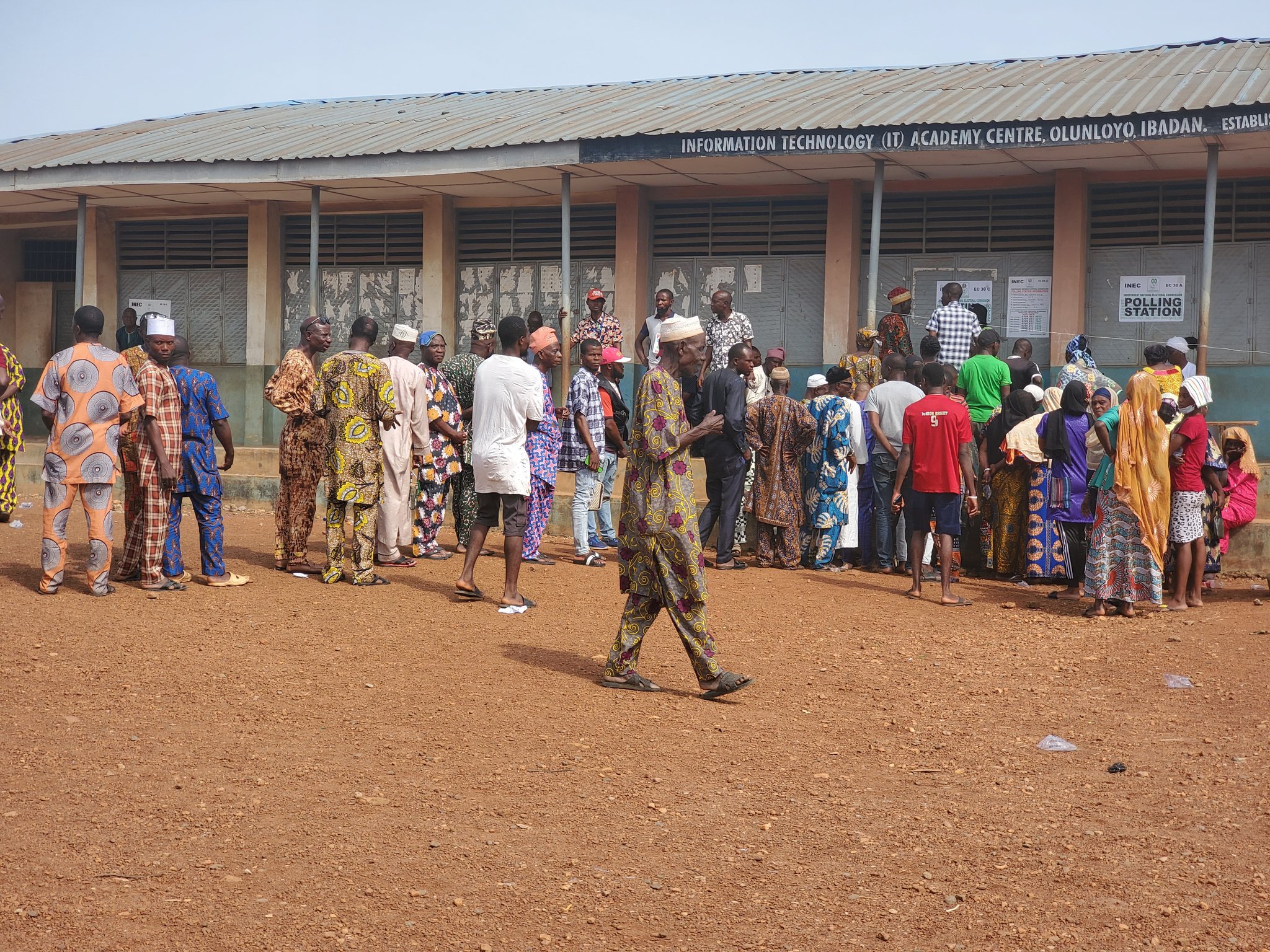 2023 Elections: Encouraging Turnout As Voting Commences In Oyo PUs - [Photos]