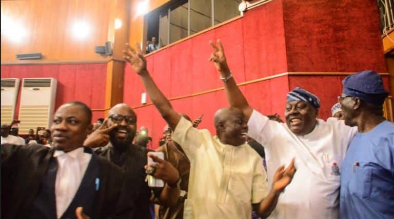 PDP Supporters Celebrate Adeleke’s Victory At Appeal Court