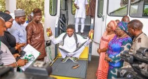 Aisha Buhari Donates Special Bus To Para-athletics In Nigeria