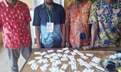 Party Agents Arested With Hundreds Of Credit Cards In Ogun