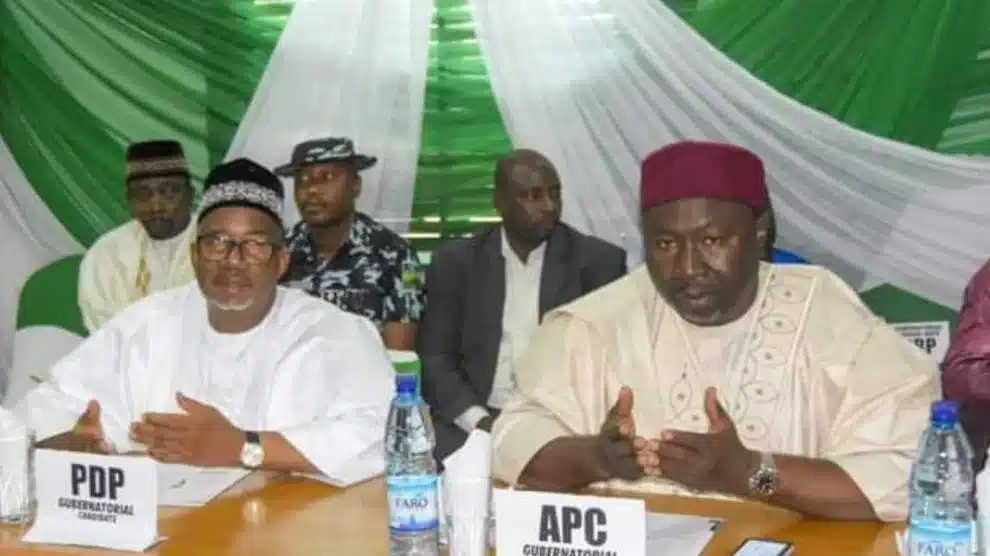 2023 Guber Election: Bauchi Governorship Candidates Sign Peace Accord