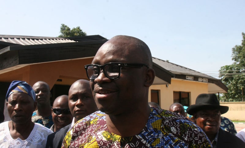 Video: Fayose Joins Sanwo-Olu Re-Election Campaigns, Says Lagos Is Yoruba