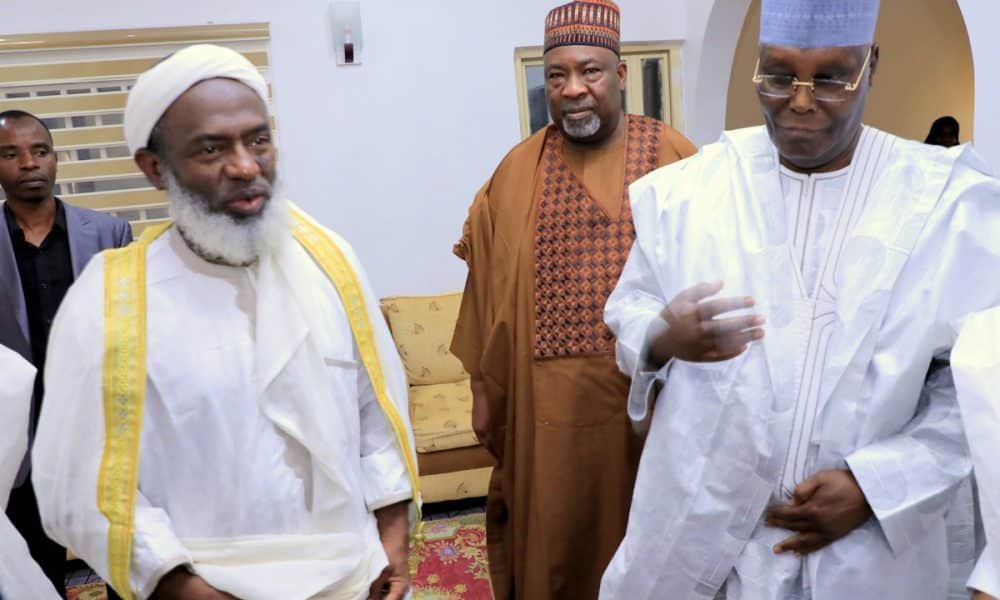 Atiku Abubakar Visits Sheikh Gumi (Photos)