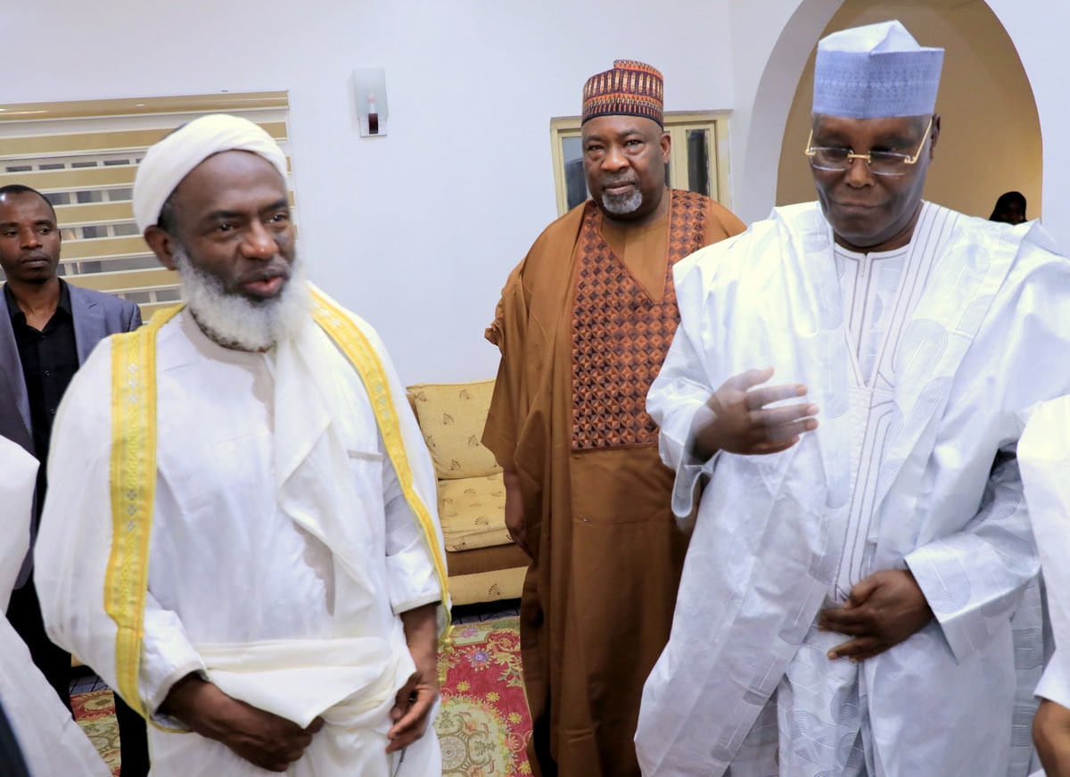 Atiku Abubakar Visits Sheikh Gumi (Photos)