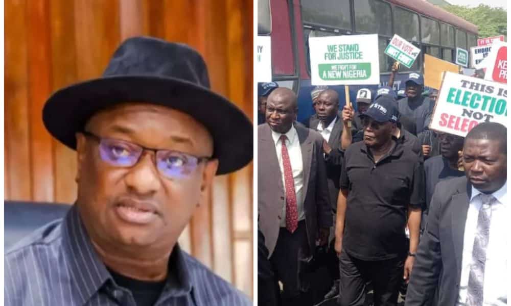 Keyamo Reacts As Wike Mocks Atiku, Others Over Protest At INEC Headquarters