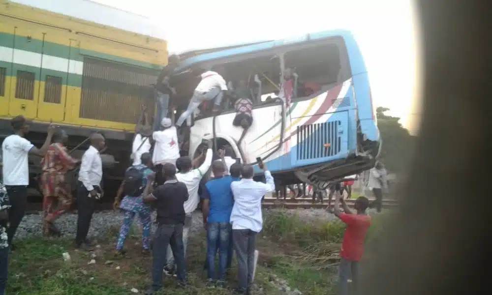 NRC Reacts To Lagos Train Accident As Police Arrest BRT Driver