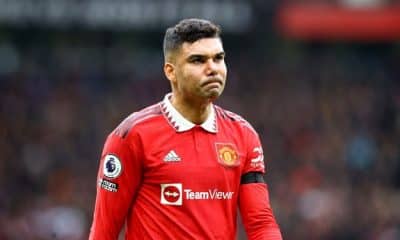 Man Utd Makes Decision On Appealing Casemiro's Red Card