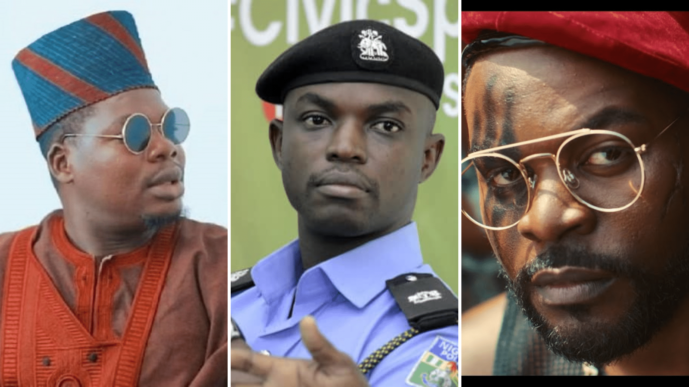 Police Meets Mr Macaroni, Falz, Others Over Security Concerns In Lagos
