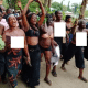 Nasarawa Women Go Topless To Protest Alleged Rigging During Guber Election [Photos]