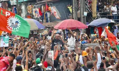 Huge Crowd As Peter Obi Storms Edo Ahead Of Governorship Elections (Photos)