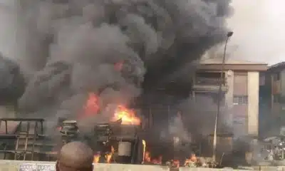 Goods Consumed As Fire Razes Onistha Main Market