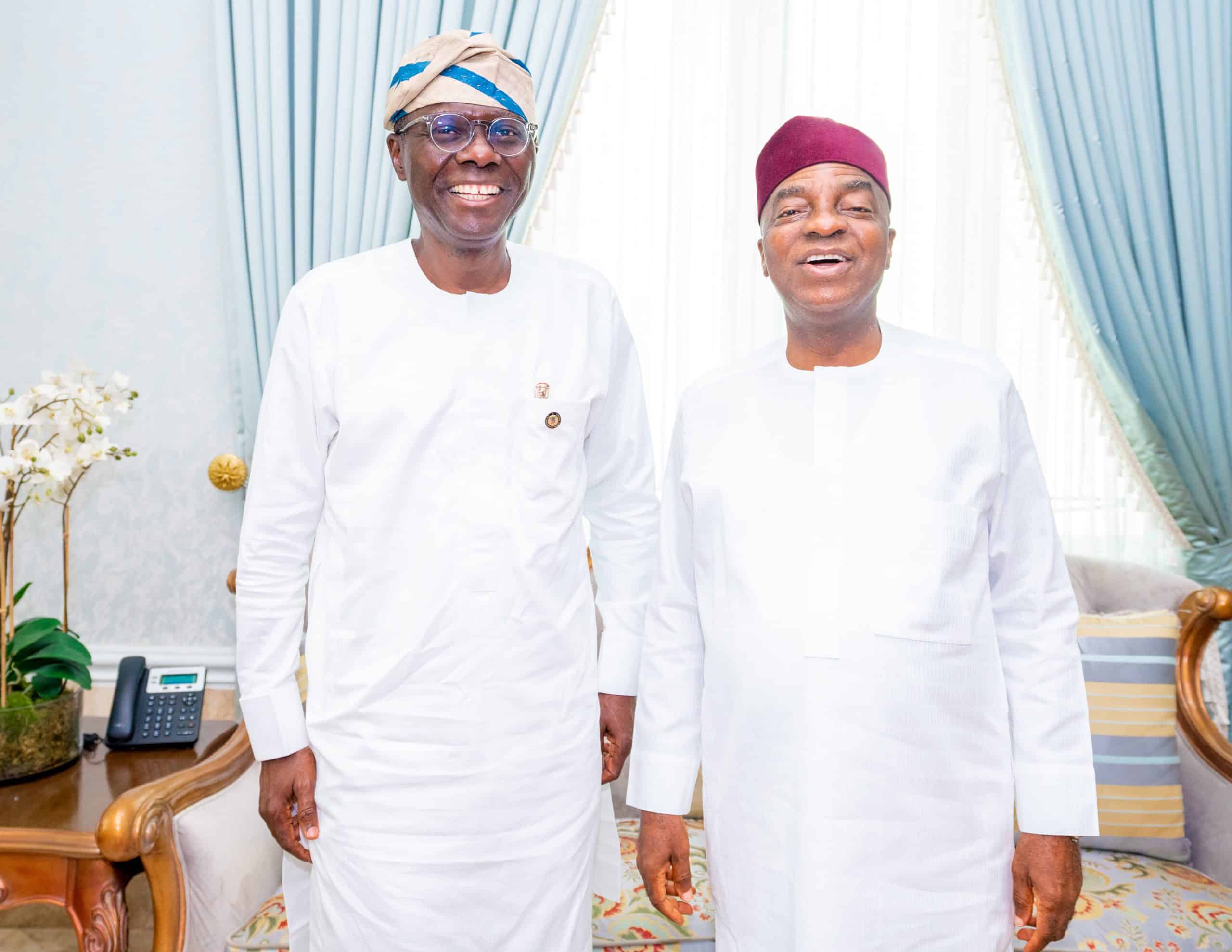 Sanwo-Olu Speaks After Meeting Bishop Oyedepo