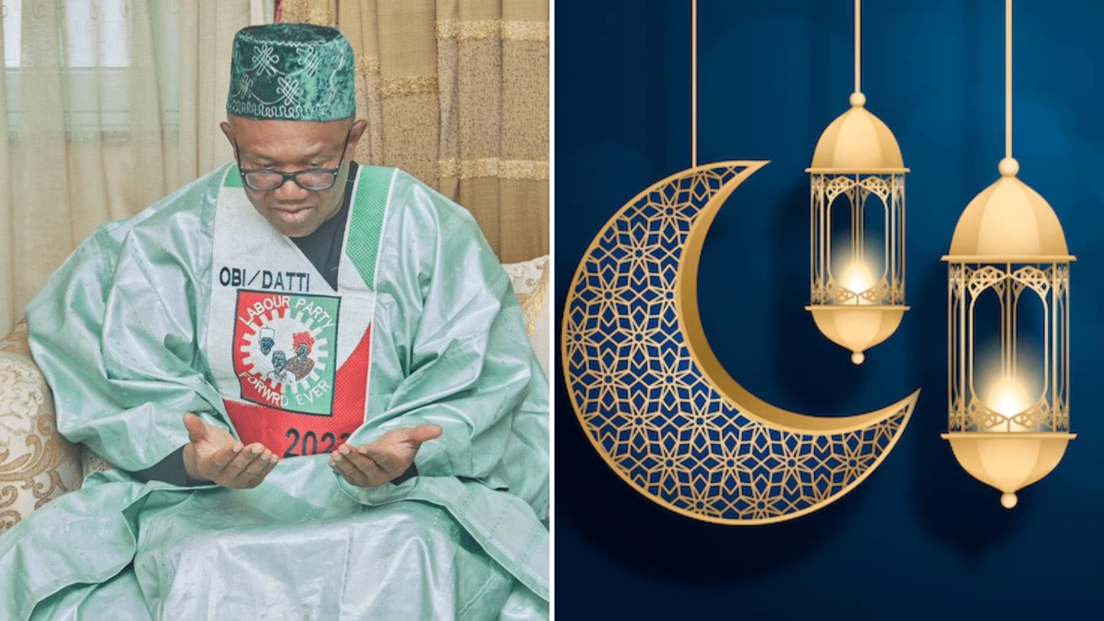 Peter Obi Sends Message To Muslims As 2023 Ramadan Fast Commences