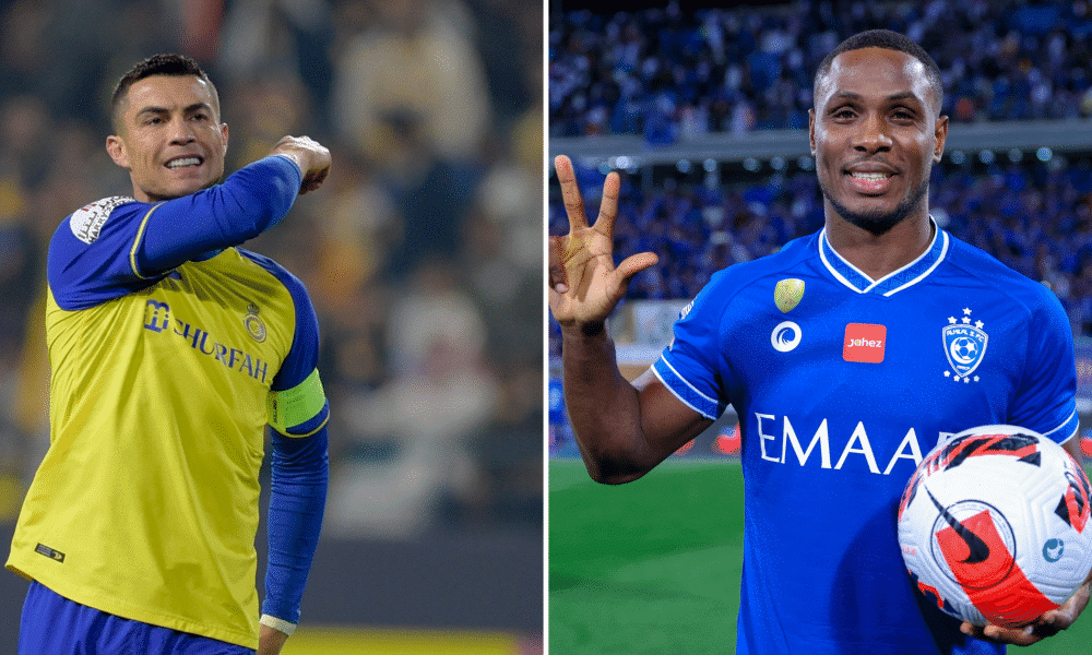 Odion Ighalo Leads Ronaldo In Saudi Arabia League Goals Race