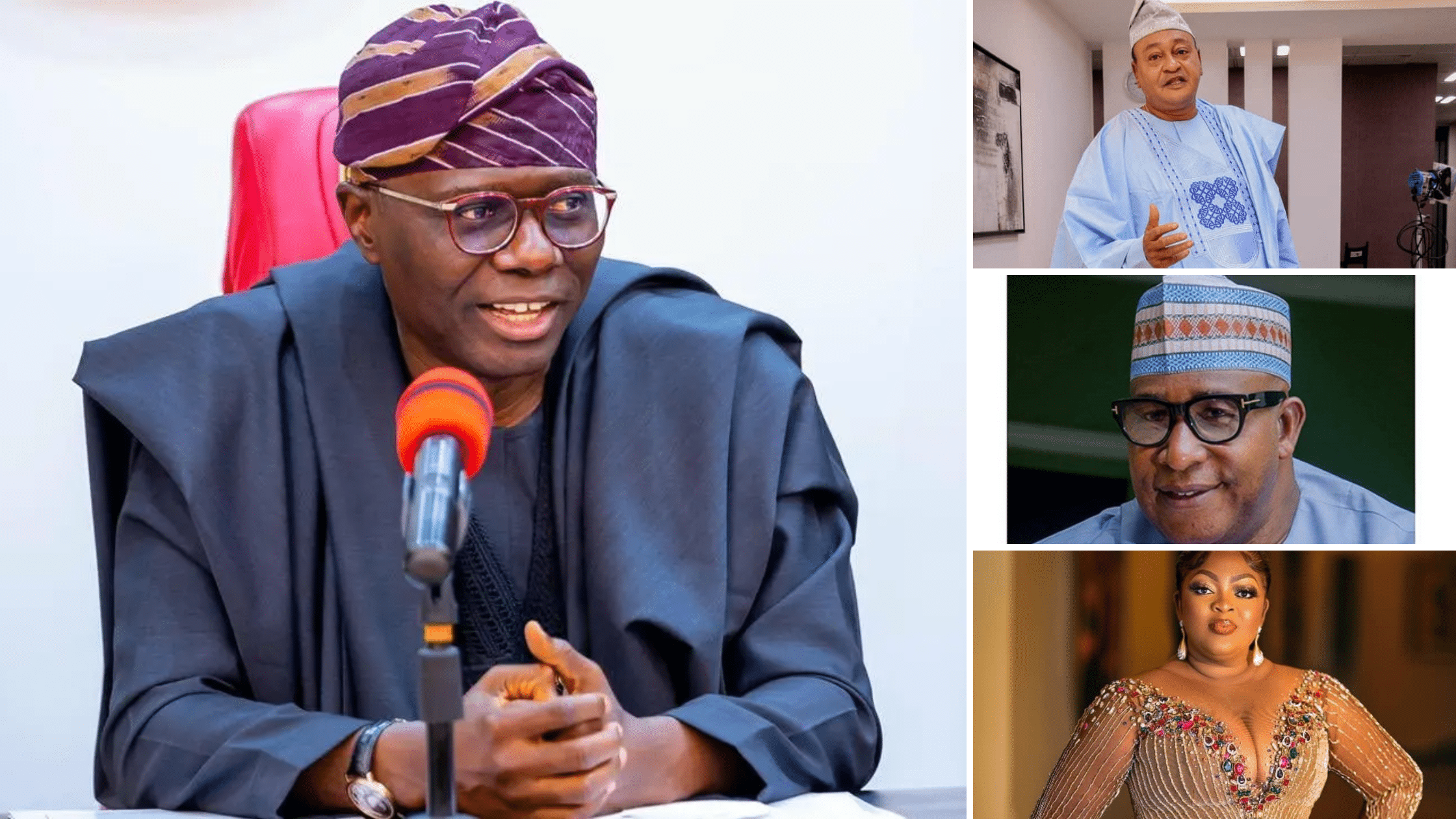List Of Top Nollywood Actors Backing Lagos Gov, Sanwo-Olu For Re-Election