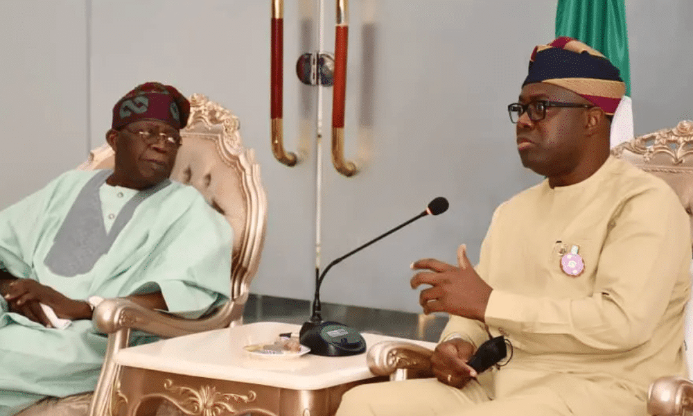 Seyi Makinde and Tinubu
