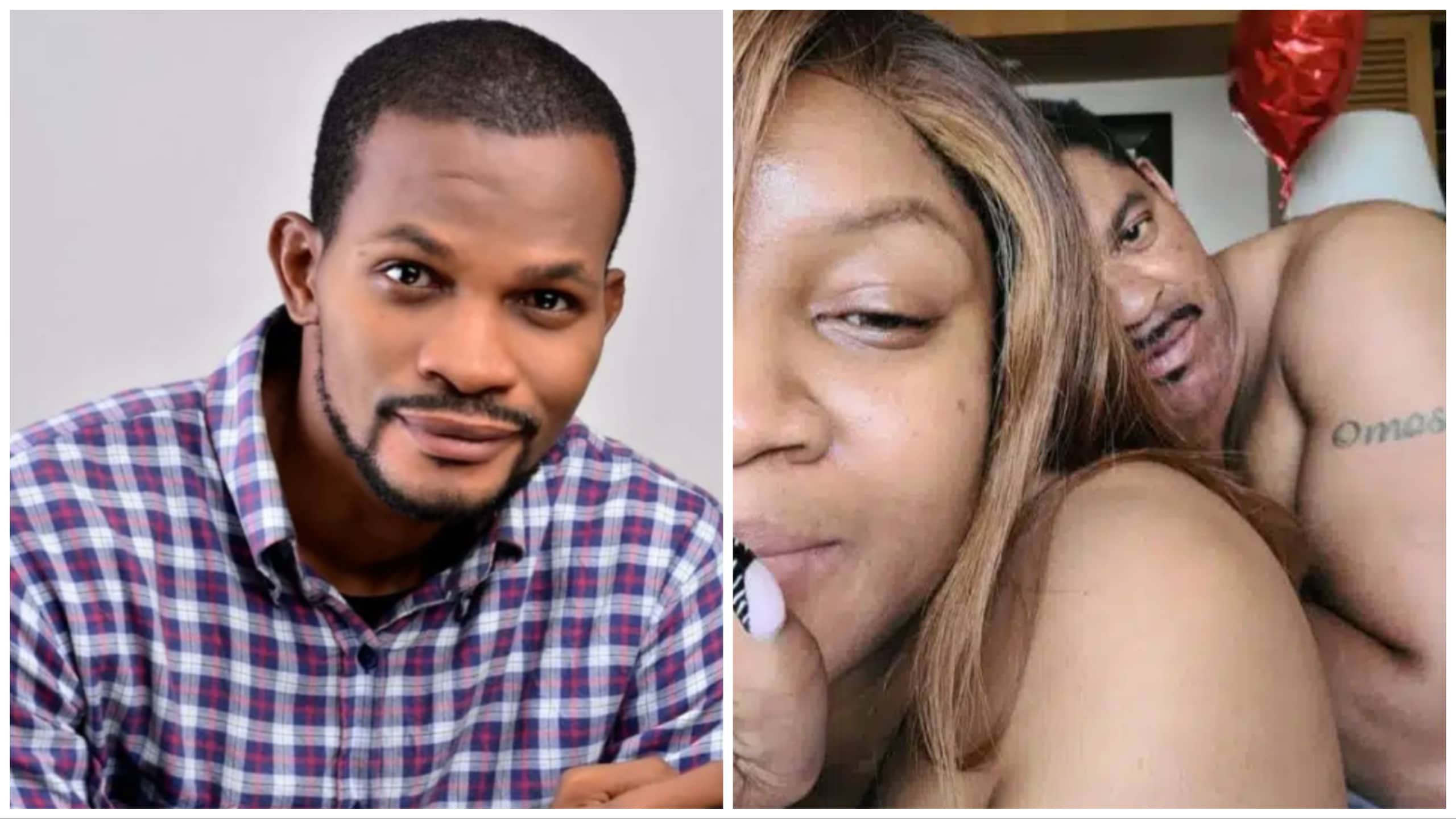 Uche Maduagwu and Omotola