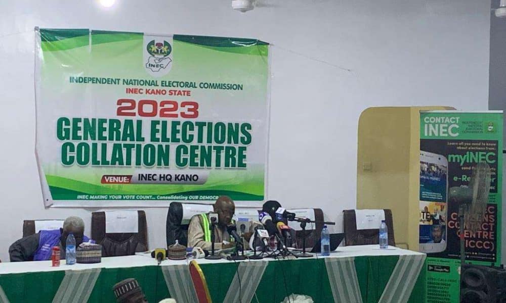 Kano: Moment INEC Collation Officer Asked For Two Hours Break Before Announcing Winner [Video]