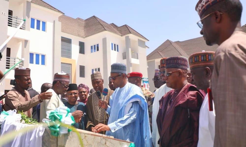 Vote Zulum For A Second Term - Buhari Tells Borno People