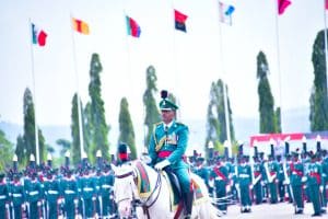 Just In: Nigerian Army Retires 53 Colours, Issues 28 New Ones In Abuja