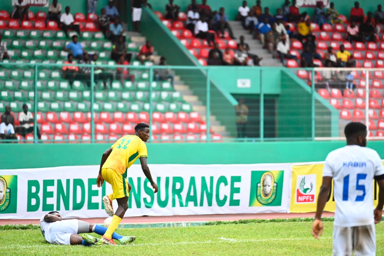 Bendel Insurance Maintains Unbeaten Run Against Kwara United, Get Applause From Gov. Obaseki 