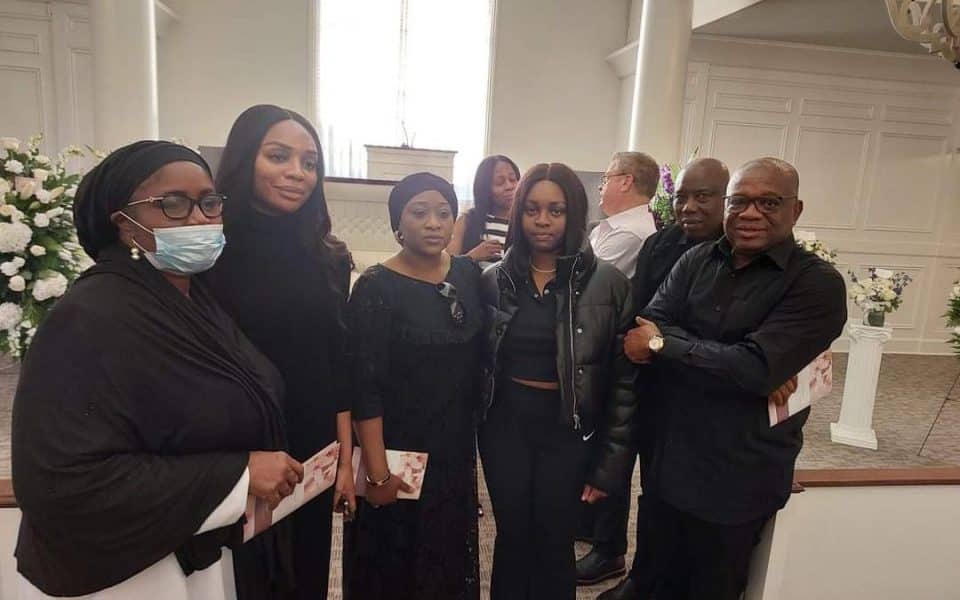 Orji Kalu Holds Open Casket Viewing For Late Wife [Photos]