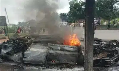 16 People Including Children Burnt To Death In Osun Road Crash