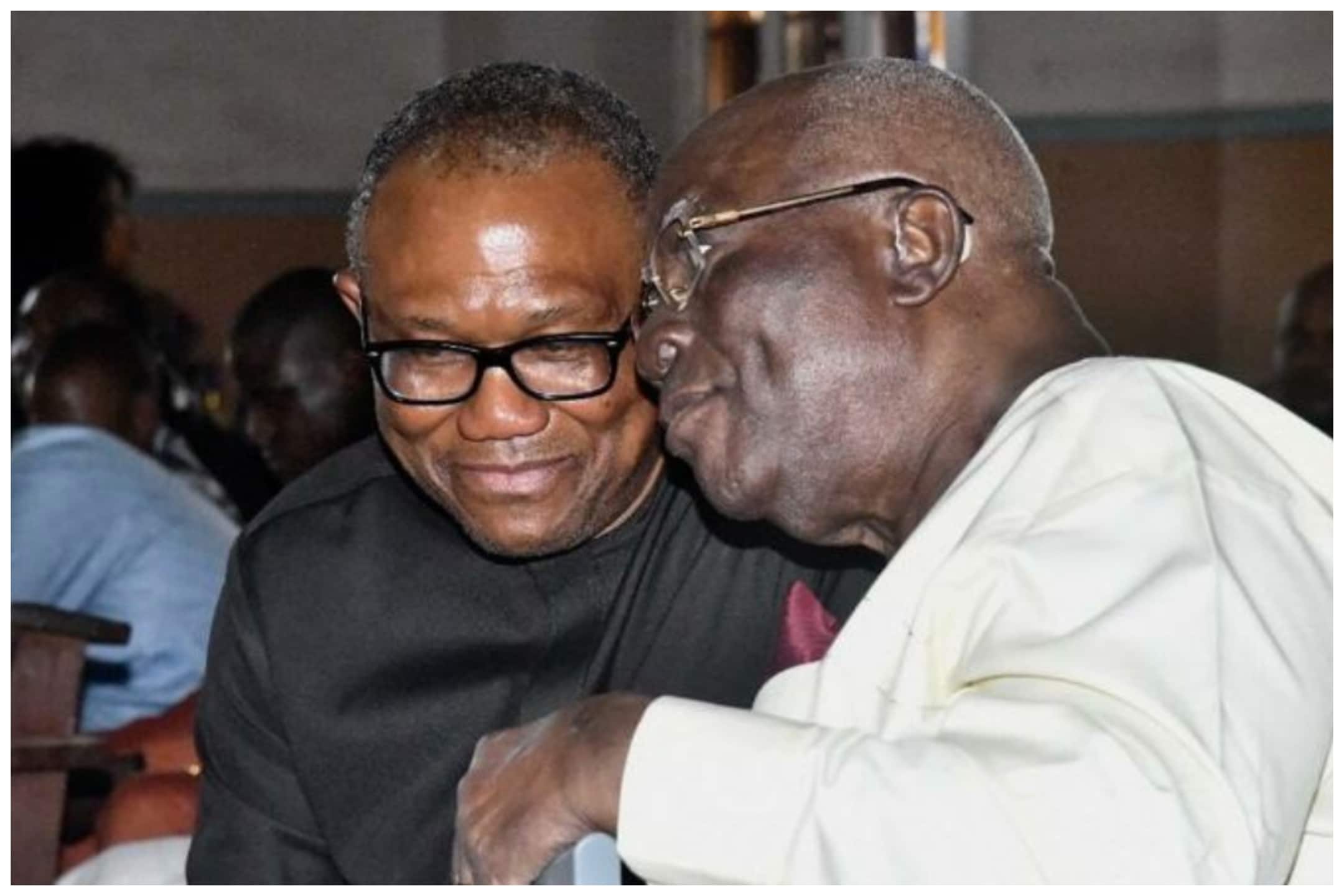 Peter Obi and Ayo Adebanjo