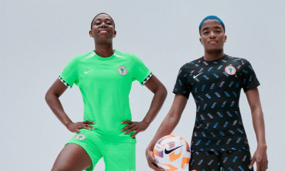 Asisat Oshoala And Ajibade React To New Super Falcons Kits