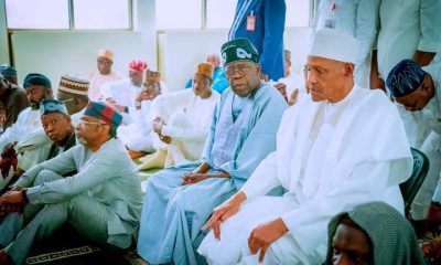 Photos: Tinubu, Buhari, Ganduje, Others Meet At Aso Villa Mosque