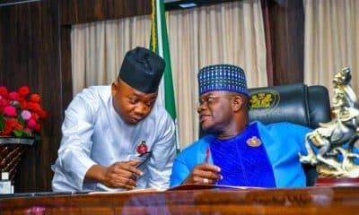 'We May Come From The Same Place But We Are Not Cousins' - Gov Yahaya Bello Opens Up On Kogi APC Guber Candidate, Ododo