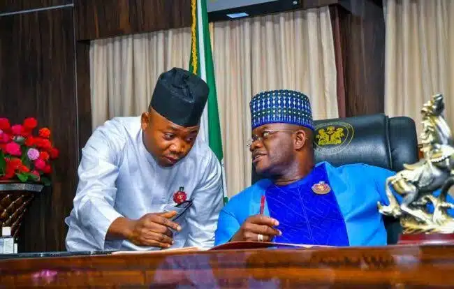 'We May Come From The Same Place But We Are Not Cousins' - Gov Yahaya Bello Opens Up On Kogi APC Guber Candidate, Ododo