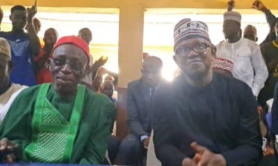 What Muslims In Onitsha Told Peter Obi During His Eid-El-Fitr Visit To Mosque