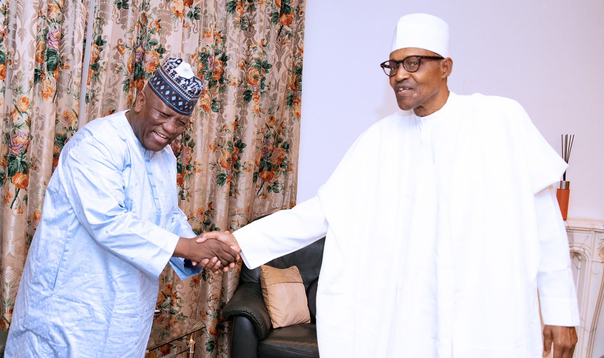 Abdul’Aziz Yari with Buhari