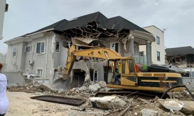 13 Houses Near Airport Demolished In Ajao Estate Lagos