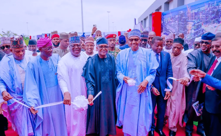 Buhari Commissions Africa's Largest Oil Refinery [Photos]