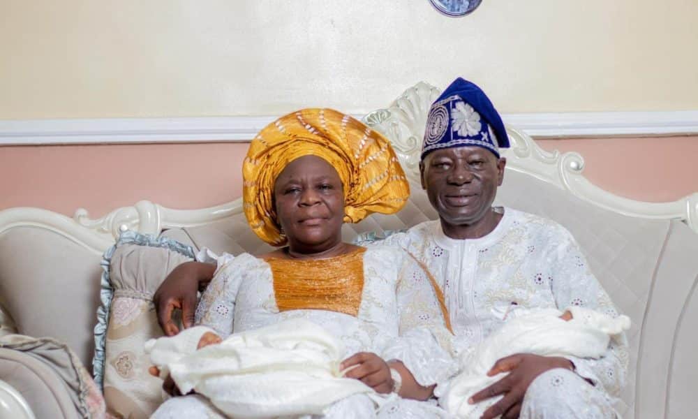 Couple Welcome Twins After 32 Years Of Childlessness - [Photos]
