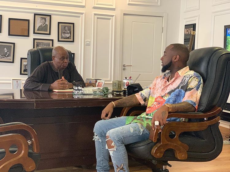 Davido Reveals How He Connected His Rich Dad With World Bank President
