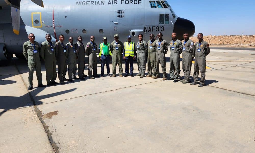 BREAKING: Nigerian Evacuees Finally Airlifted From Egypt