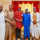 Tinubu Meets With Abbas, Kalu, APC 'Anointed Candidates' For House Of Reps Leadership (Photos)