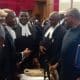 Videos/Photos Of Peter Obi Inside Presidential Election Tribunal Emerges