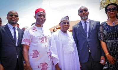 Obasanjo, Peter Obi, Soludo Attend Meet In Anambra [Photos]