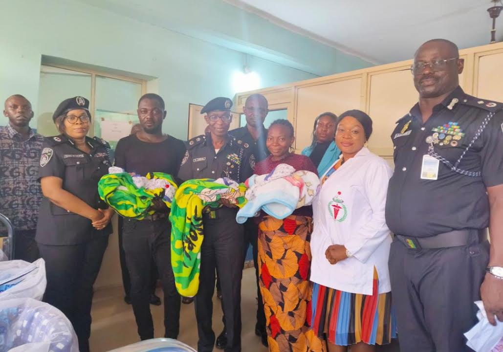 Cheers As Police Officer's Wife Births Triplet In Enugu