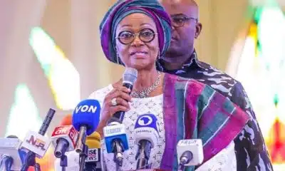 JUST IN: Tinubu's Wife, Remi Storms Office As First Lady