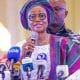 JUST IN: Tinubu's Wife, Remi Storms Office As First Lady