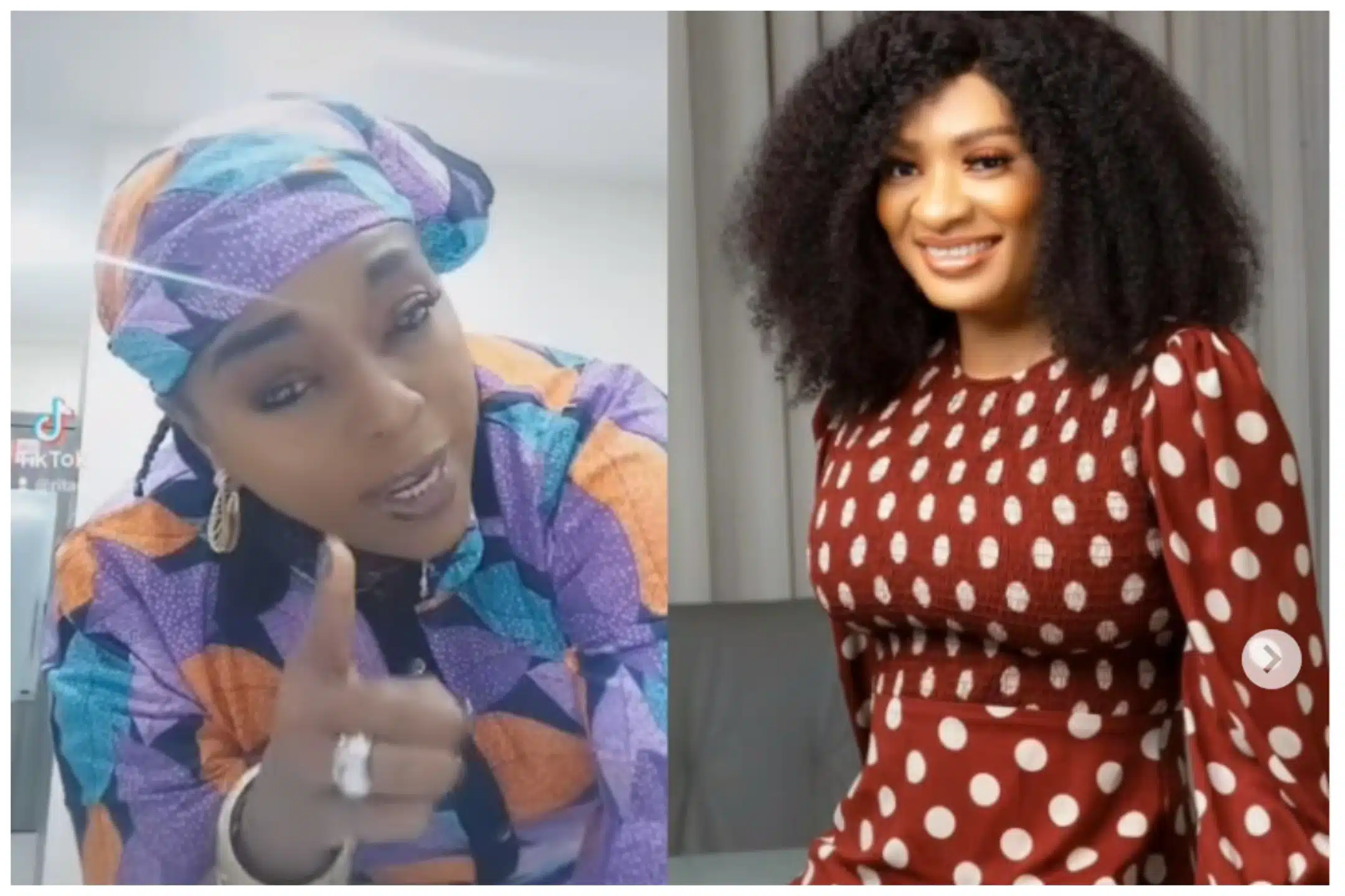 Rita and May Edochie