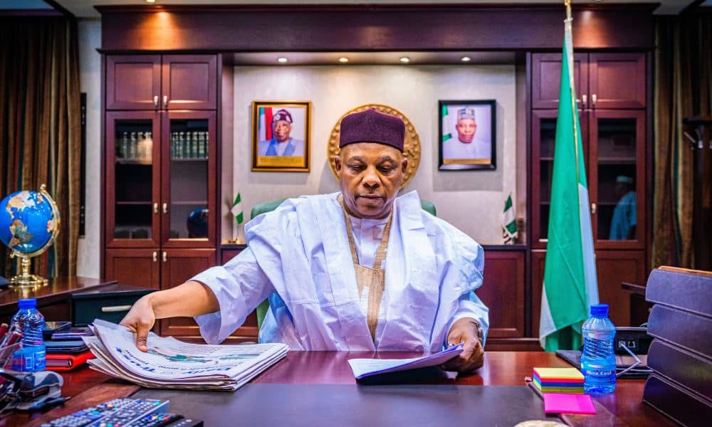 First Day In Office: See Inside Of VP Shettima's Office - [Photos]